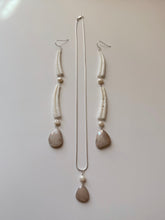 Load image into Gallery viewer, Dentalium +Moonstone Set
